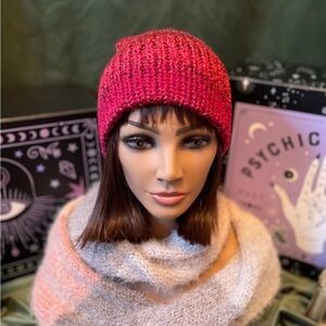 "Ruby Drift" Slouchy Beanie
